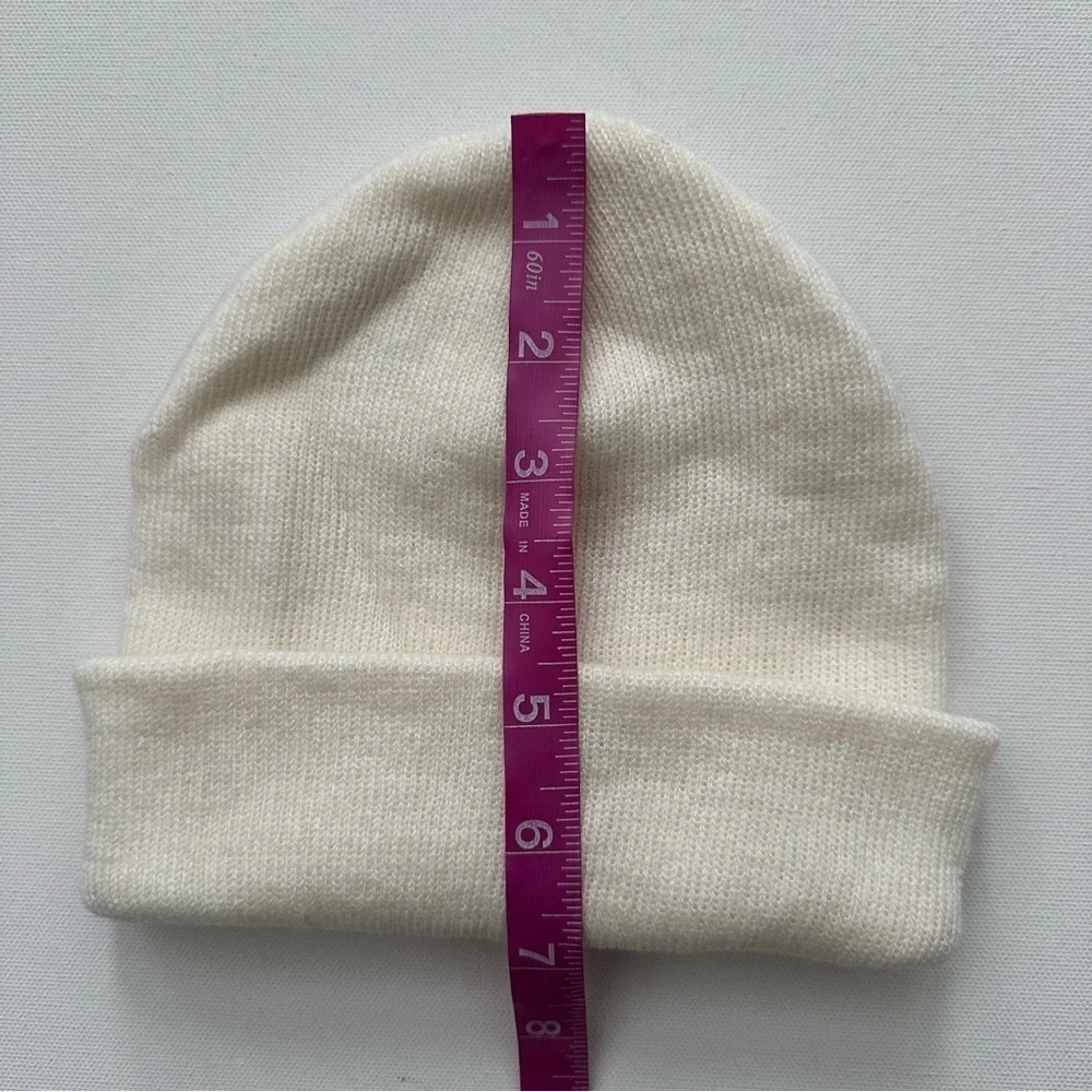 Cream Winter Hat ONE SIZE